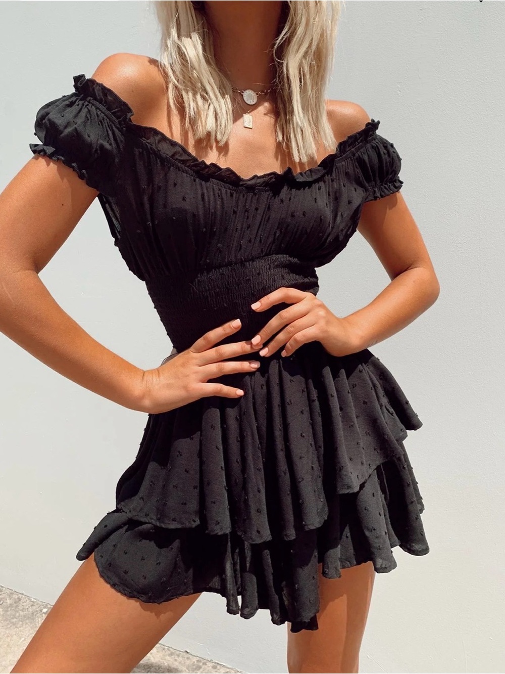 Princess Polly The Love Galore Romper Black